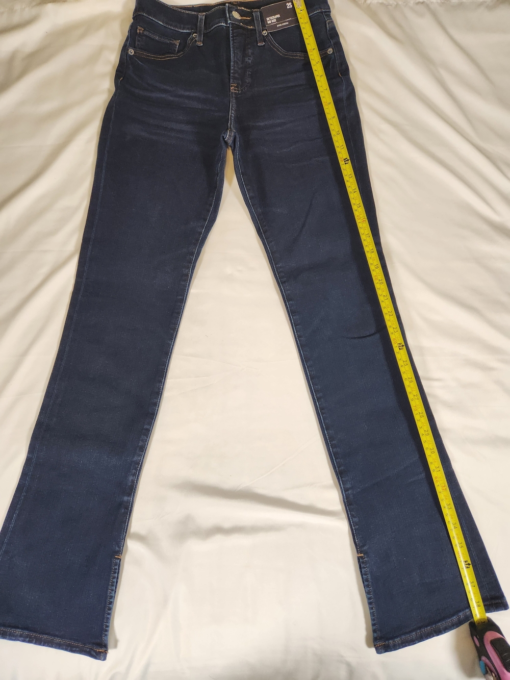 Express Women’s Dark Blue Flare Jeans